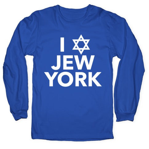 I Love Jew York Longsleeve Tee